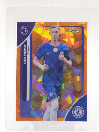 Cole Palmer 2026 Topps Chrome Sapphire Orange /25
