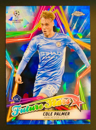Cole Palmer 2021 Topps Chrome Sapphire Sapphire Refractor