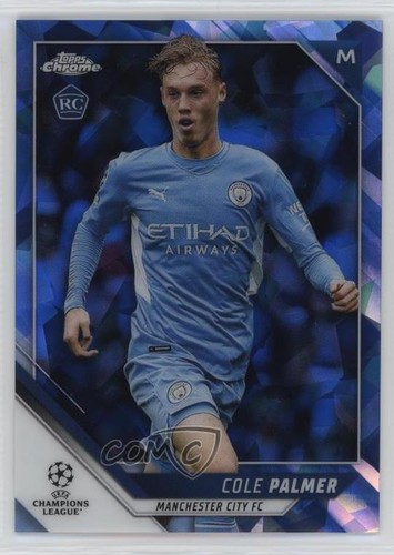 Cole Palmer 2021 Topps Chrome UCL Sapphire Edition
