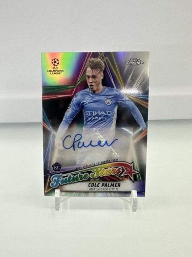 Cole Palmer 2021 Topps Chrome UEFA /50