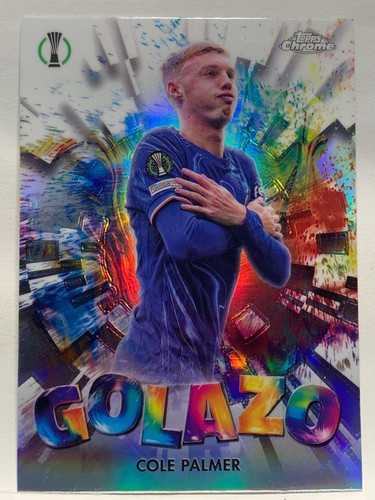 Cole Palmer 2024 Topps Chrome UEFA Club Competitions