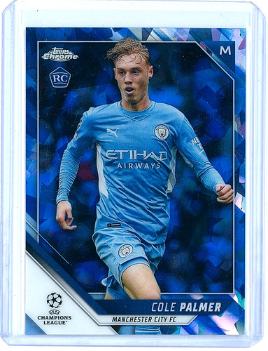 Cole Palmer 2021 Topps Chrome UEFA Sapphire