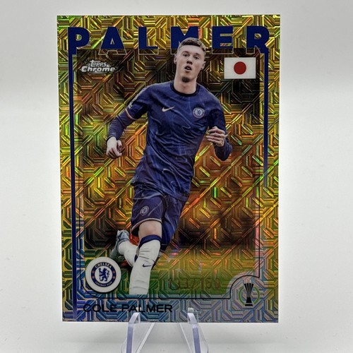 Cole Palmer 2024 Topps Chrome Yellow Mojo /150