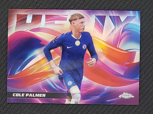 Cole Palmer 2025 Topps Cromo Premier League Helix #HX-6