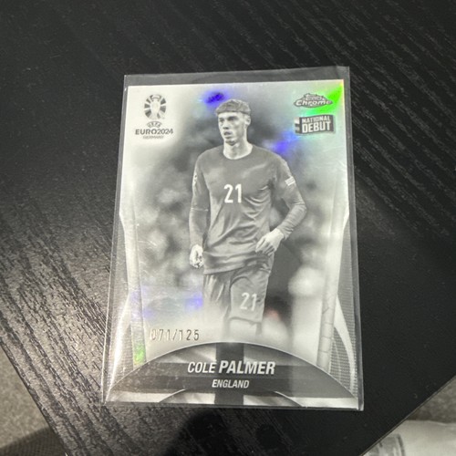 Cole Palmer 2024 Topps Cromo UEFA Euro /125