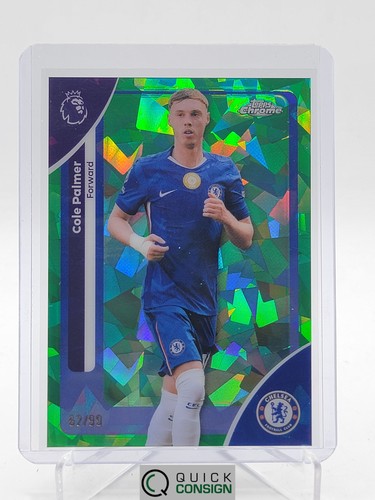 Cole Palmer 2026 Topps Cromo Zaffiro Verde /99