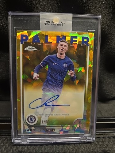 Cole Palmer 2025 Topps Cromo Zafiro Oro /50