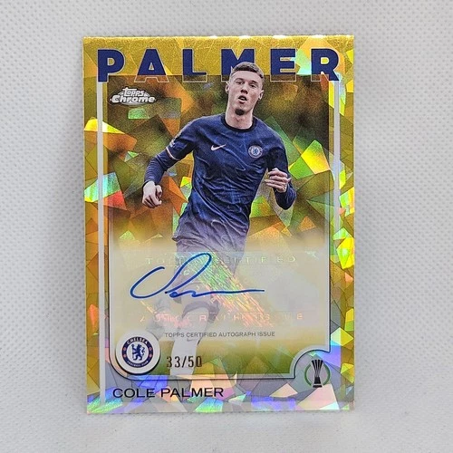 Cole Palmer 2024 Topps Cromo Zafiro Oro /50