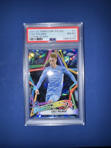 Cole Palmer 2021 Topps Cromo Zafiro Sapphire