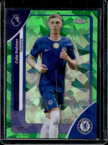 Cole Palmer 2026 Topps Cromo Zafiro Verde Refractor /99