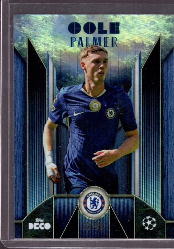 Cole Palmer 2025 Topps Deco Blue /99