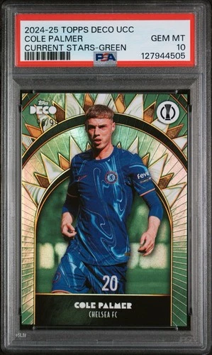 Cole Palmer 2024 Topps Deco Green /99