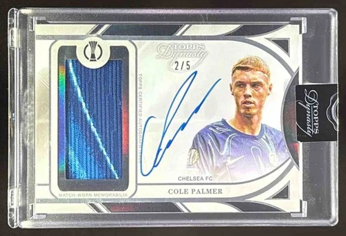 Cole Palmer 2024 Topps Dynasty Black /5