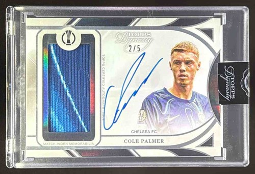 Cole Palmer 2024 Topps Dynasty UEFA Nero /5