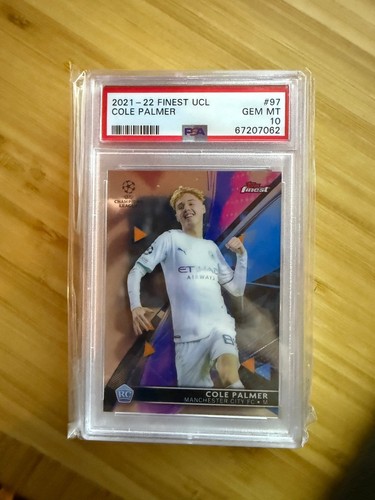 Cole Palmer 2021 Topps Finest #97