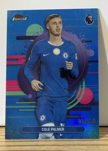 Cole Palmer 2025 Topps Finest Blue /150