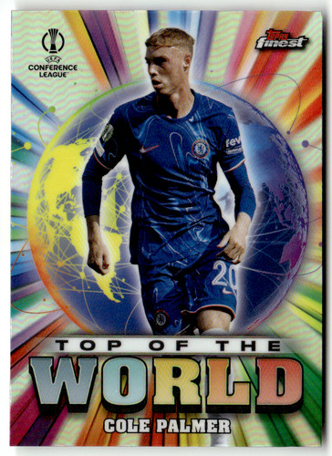 Cole Palmer 2025 Topps Finest Champions League Refractor