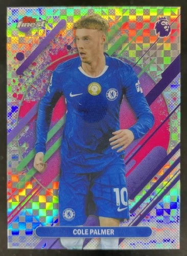 Cole Palmer 2026 Topps Finest Checkerboard Refractor