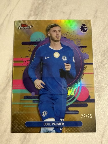 Cole Palmer 2025 Topps Finest Gold /25