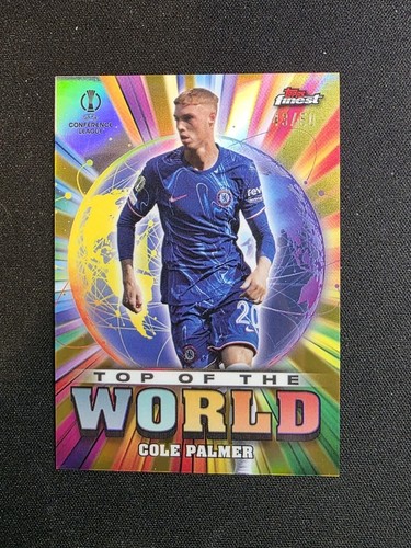 Cole Palmer 2024 Topps Finest Gold /50