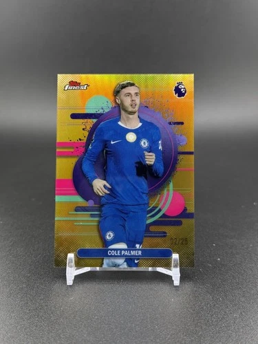 Cole Palmer 2026 Topps Finest Gold Refractor /25