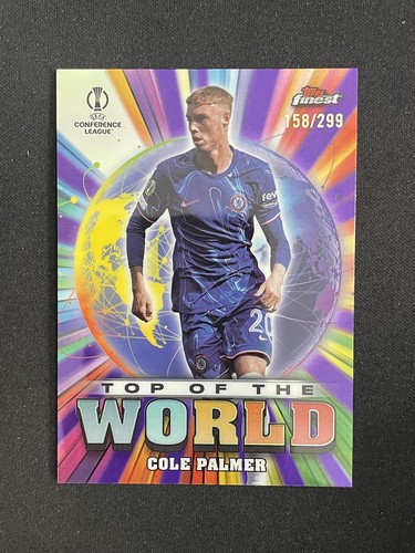 Cole Palmer 2024 Topps Finest Purple /299