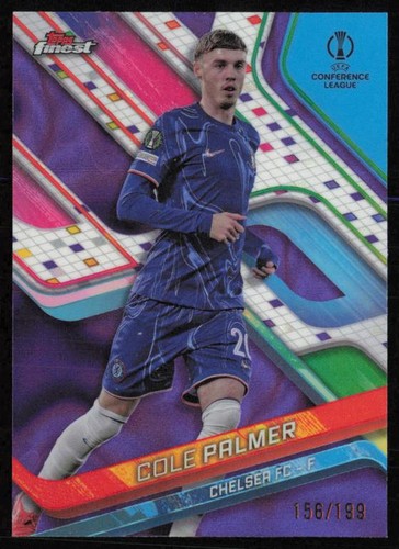 Cole Palmer 2024 Topps Finest Purple /199