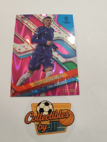 Cole Palmer 2024 Topps Finest Purple Refractor /250