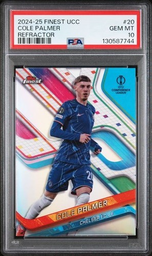 Cole Palmer 2024 Panini Finest Refractor