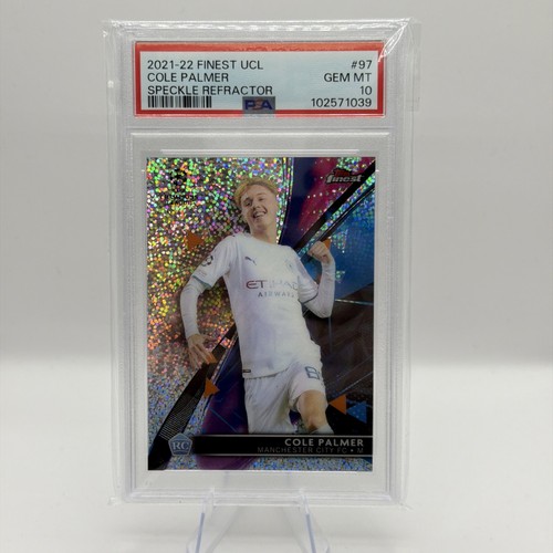 Cole Palmer 2021 Topps Finest Speckle Refractor /175
