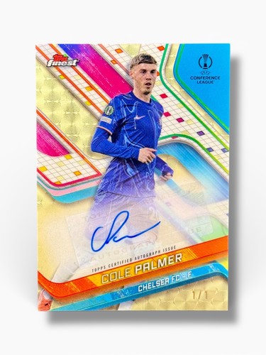 Cole Palmer 2024 Topps Finest Superfractor 1/1