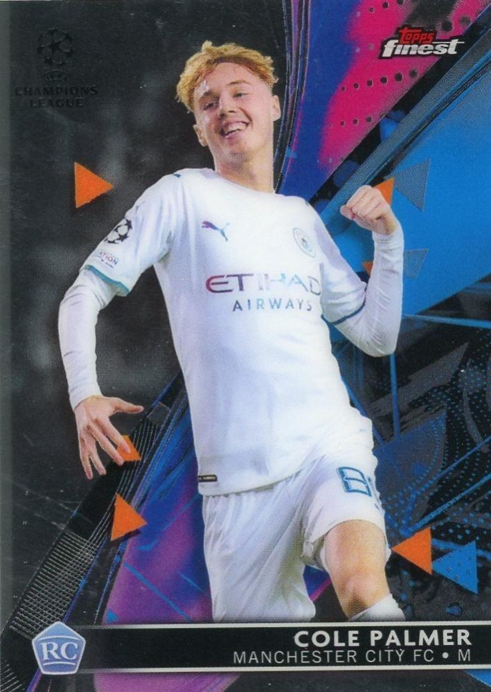 Cole Palmer 2021 Topps Finest UEFA 97