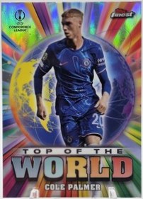 Cole Palmer 2024 Topps Finest UEFA Club Competitions