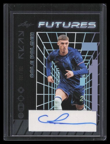 Cole Palmer 2024 Leaf Futures Argento /149