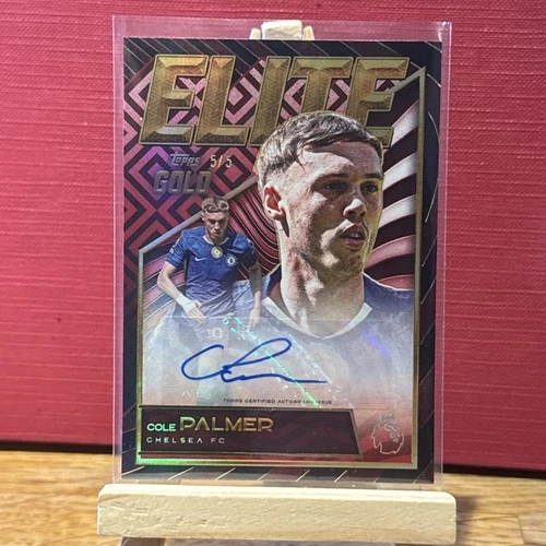 Cole Palmer 2025 Topps Gold Elite Gold /5