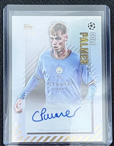 Cole Palmer 2022 Topps Gold Gold /99