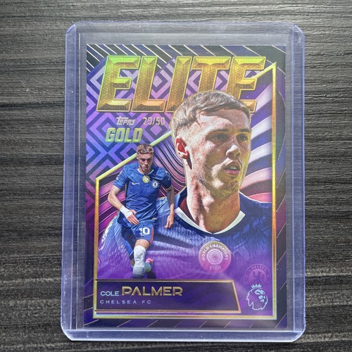 Cole Palmer 2025 Topps Gold Premier League Gold /50