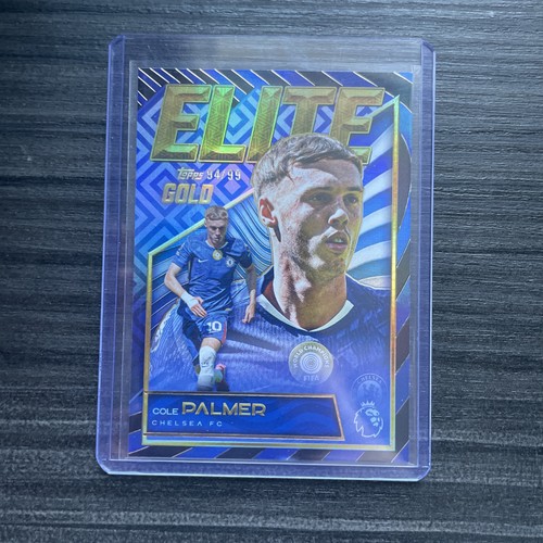 Cole Palmer 2025 Topps Gold Premier League Gold /99