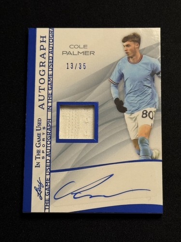 Cole Palmer 2025 Leaf In The Game /35