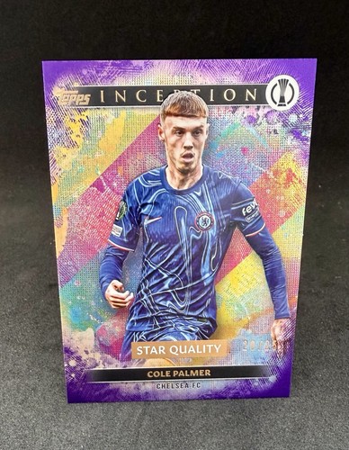 Cole Palmer 2024 Topps Inception Purple /25