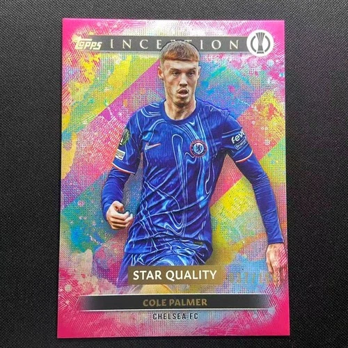 Cole Palmer 2025 Topps Inception Rosa /150