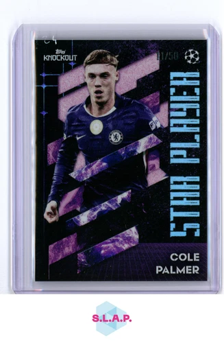 Cole Palmer 2025 Topps Knockout Purple /50