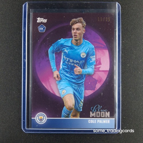Cole Palmer 2022 Topps Manchester City Team Set /25