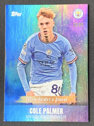 Cole Palmer 2023 Topps Manchester City Team Set /99