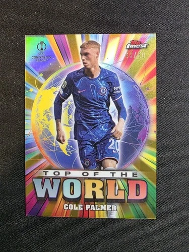 Cole Palmer 2024 Topps Mejor UEFA Oro /50