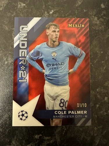 Cole Palmer 2022 Topps Merlin Chrome /10