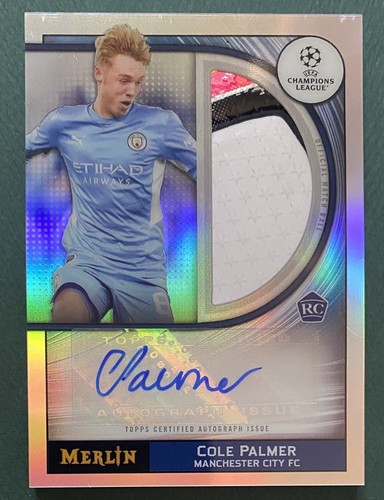 Cole Palmer 2021 Topps Merlin Chrome