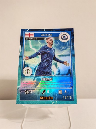 Cole Palmer 2024 Topps Merlin Chrome /75