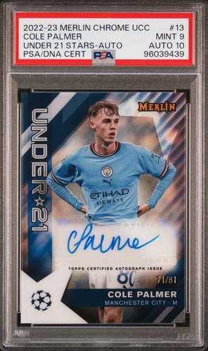 Cole Palmer 2022 Panini Merlin Chrome /81