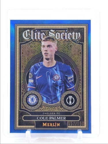 Cole Palmer 2024 Topps Merlin Chrome Blue /150
